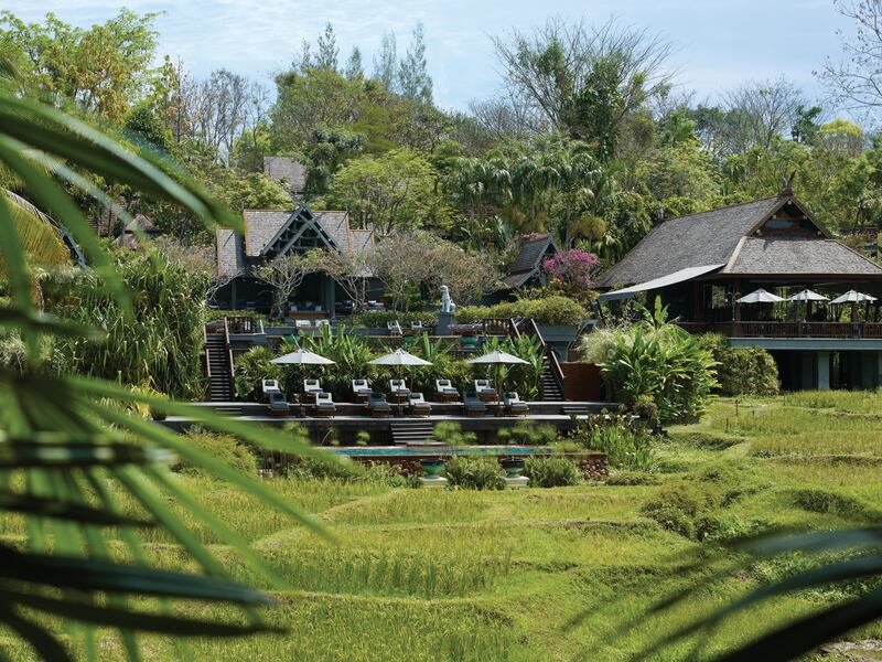 A handout photo of the general view of Four Seasons Chiang Mai resort (Photo by Markus Gortz)