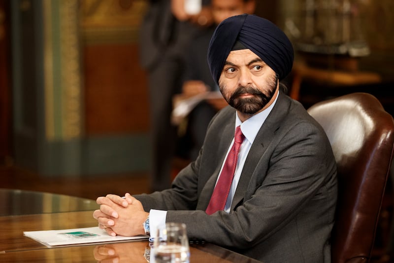 Former Mastercard chief executive Ajay Banga has been nominated by the US for the post of World Bank president. EPA