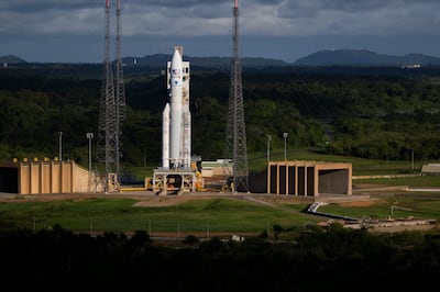 The launch from French Guiana has been delayed by 24 hours. Photo: ESA 