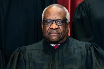 US Supreme Court Justice Clarence Thomas has been accused of failing to declare lavish gifts. AP
