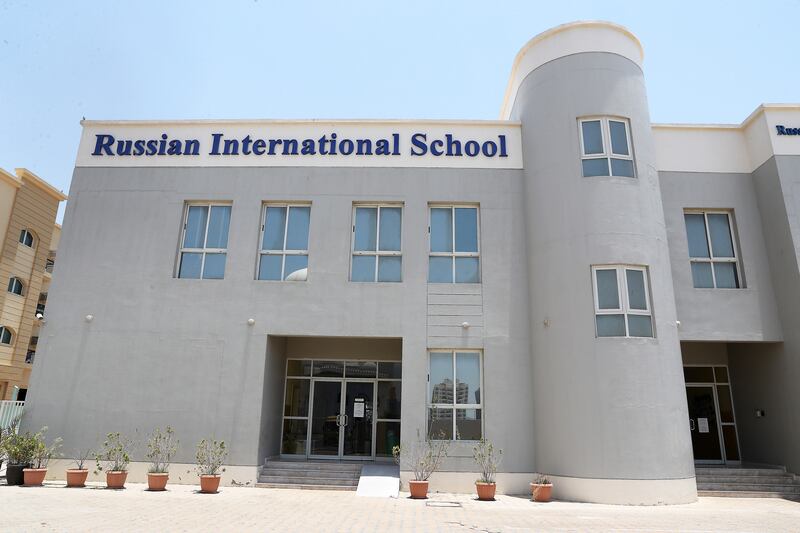 The school follows the Russian federal curriculum