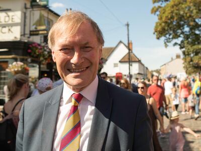 David Amess was considered a conscientious and hard-working constituency MP. Alamy