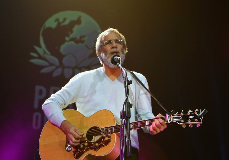 Yusuf Islam, commonly known by his stage name Cat Stevens, shared a Ramadan message from the UK this year. Getty Images