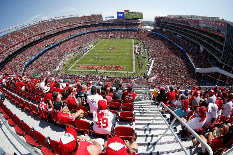 The Levi's Stadium in Santa Clara, California. is among the venues for the 2026 World Cup. AP