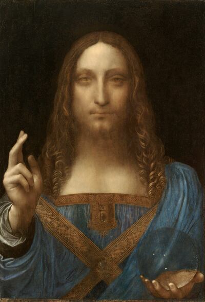 Salvator Mundi by Leonardo da Vinci is the most expensive painting ever sold. Getty Images