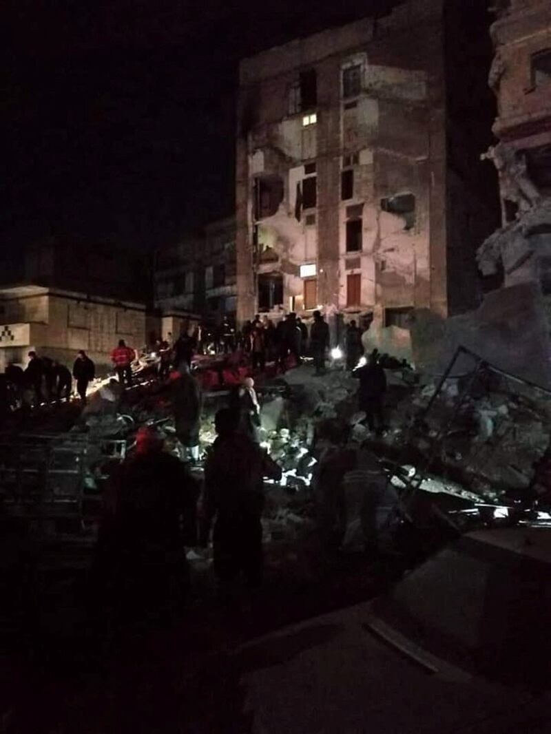 A Syrian Civil Defence representative said the situation in the city was catastrophic. Reuters
