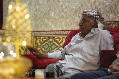 Mohammed bin Humaam speaks to The National at his home on Hadramawt, Yemen. The Sanaa Centre