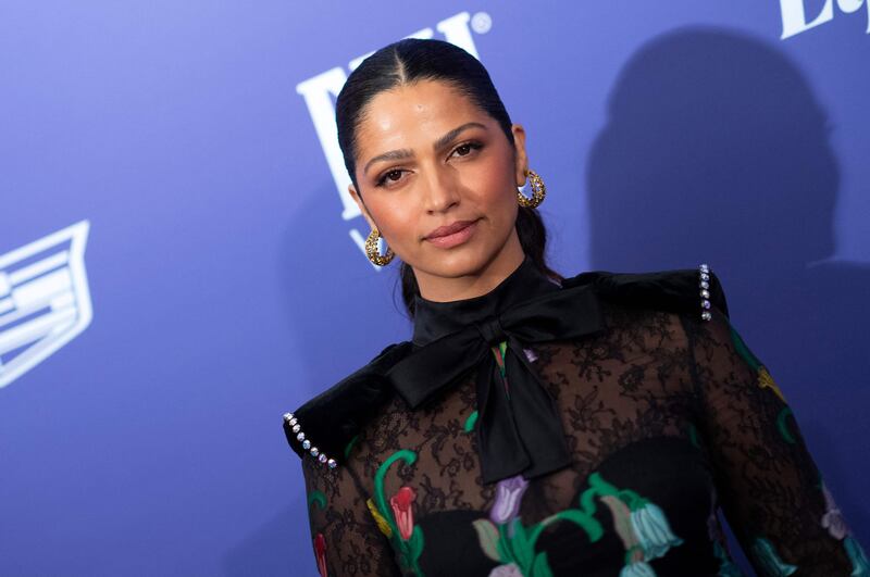 Camila Alves McConaughey was on the Lufthansa flight which was forced to land after experiencing extreme turbulence. AFP
