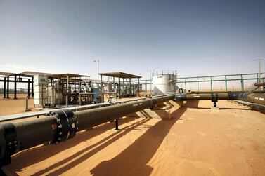 Oil infrastructure at Libya's largest oil field El Sharara that could be shutdown amid clashes between various factions. REUTERS