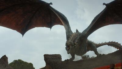 Dragon in Game of Thrones. HBO / OSN