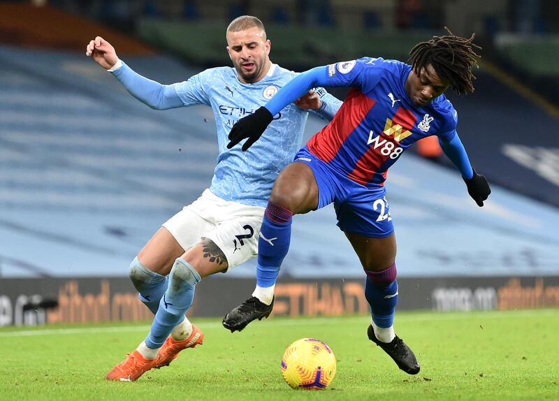 Kyle Walker 7 – Had the unenviable task of marking Eberechi Eze on the right side. To the defender’s credit, he had the Palace forward in his back pocket for most of the match. PA