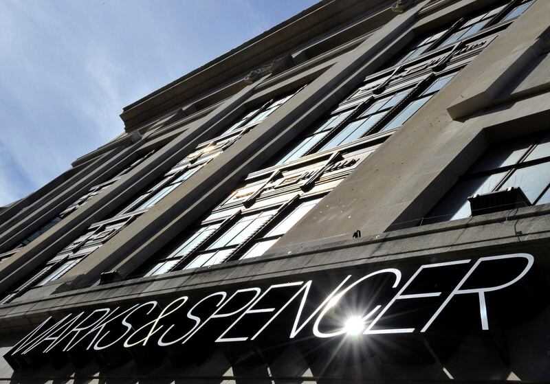 FILE PHOTO: A branch of retail store Marks & Spencer is seen in central London, Britain April 6, 2011. REUTERS/Toby Melville/File Photo