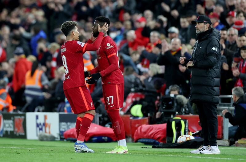 Divock Origi (Firmino 90'+1) - 5. The Kop were baying for the Belgian in the first half. He finally got on the pitch in stoppage time but there was no time to have any impact. Reuters