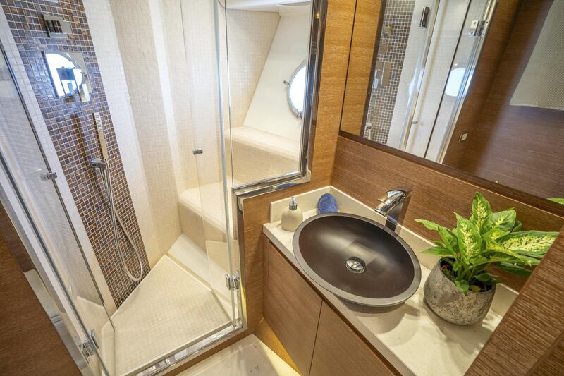 There are four en-suite cabins. Courtesy Camper & Nicholsons