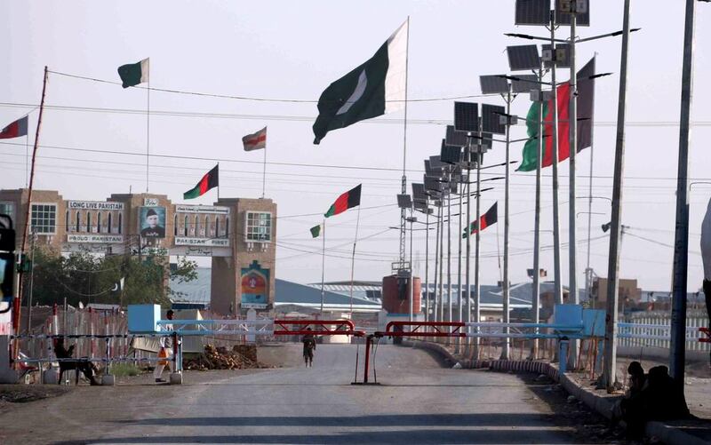 The Chaman border crossing between Pakistan and Afghanistan where troops from both sides exchanged fire on July 30, 2020. EPA