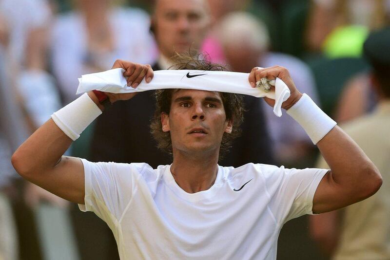 Rafael Nadal is expected to miss both the Cincinnati Masters and Toronto Masters in the run-up to the 2014 US Open. Carl Court / AFP