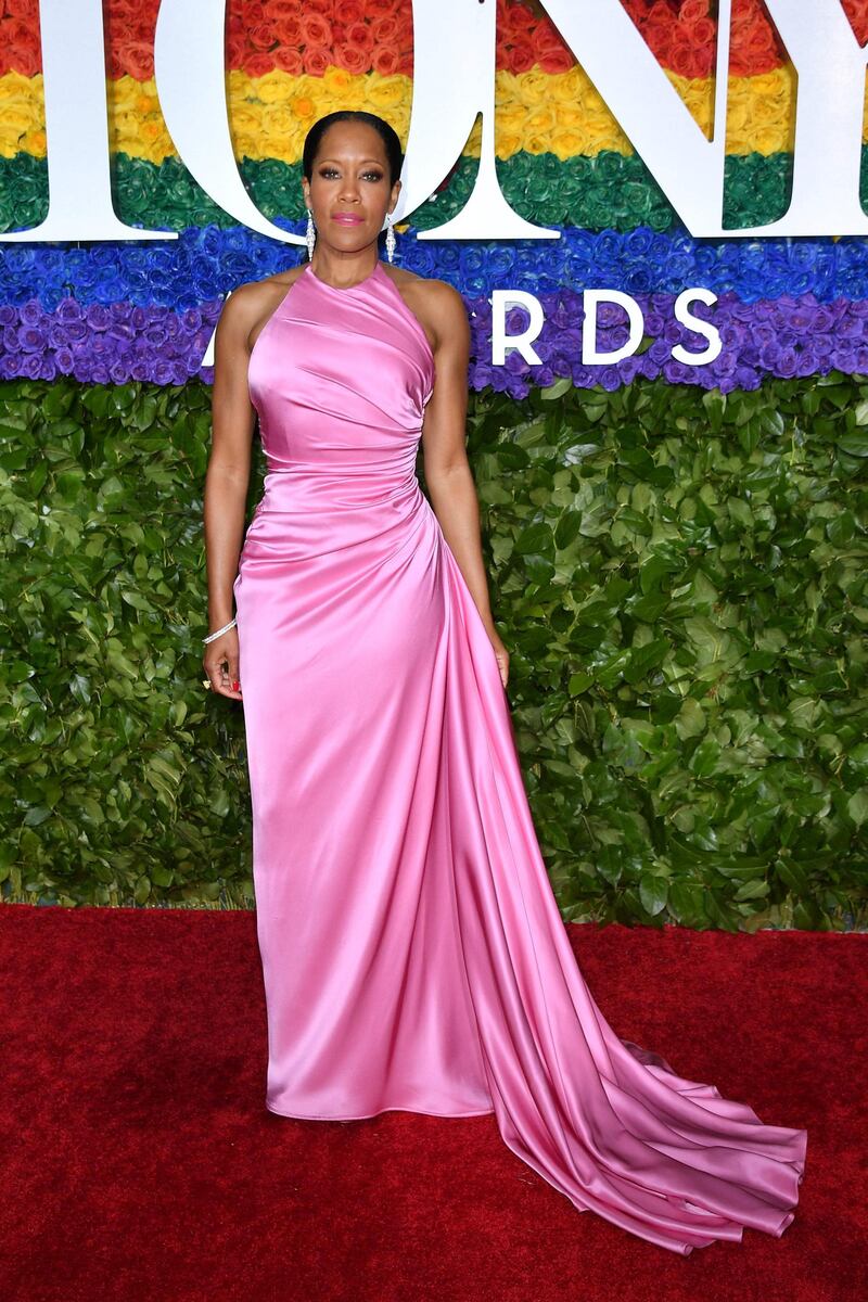 Regina King arrives at the 73rd annual Tony Awards at Radio City Music Hall on June 9, 2019. AFP