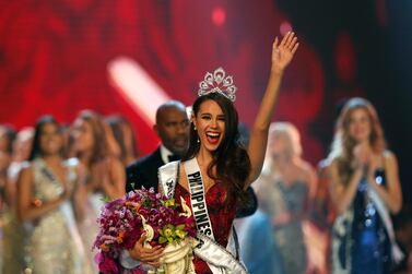 She's an artist and her win was foreseen in a dream: Miss Philippines Catriona Gray celebrates after being crowned Miss Universe 2018. Reuters