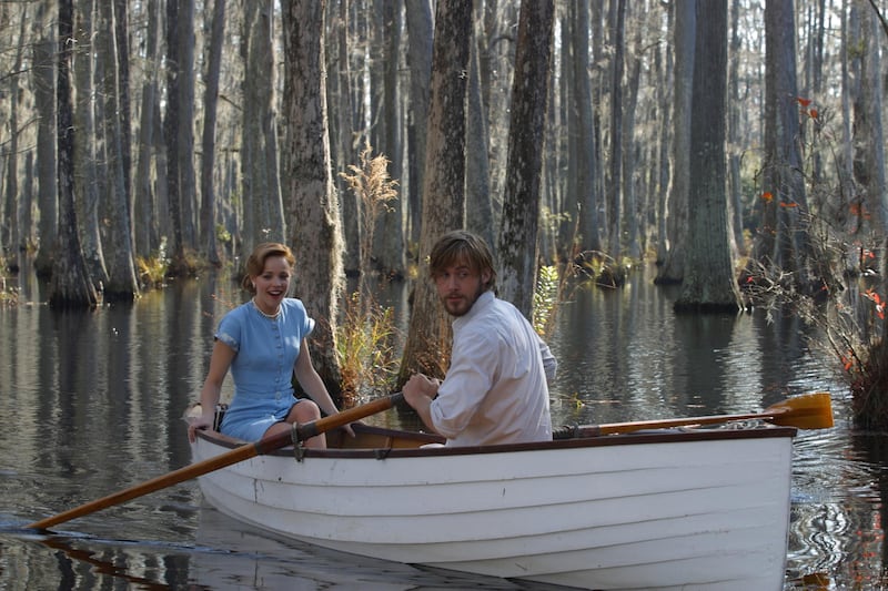 A handout movie still showing Rachel McAdams and Ryan Gosling in "The Notebook" (Courtesy: New Line Cinema) *** Local Caption ***  wk29jl-myuae-lari03.jpg