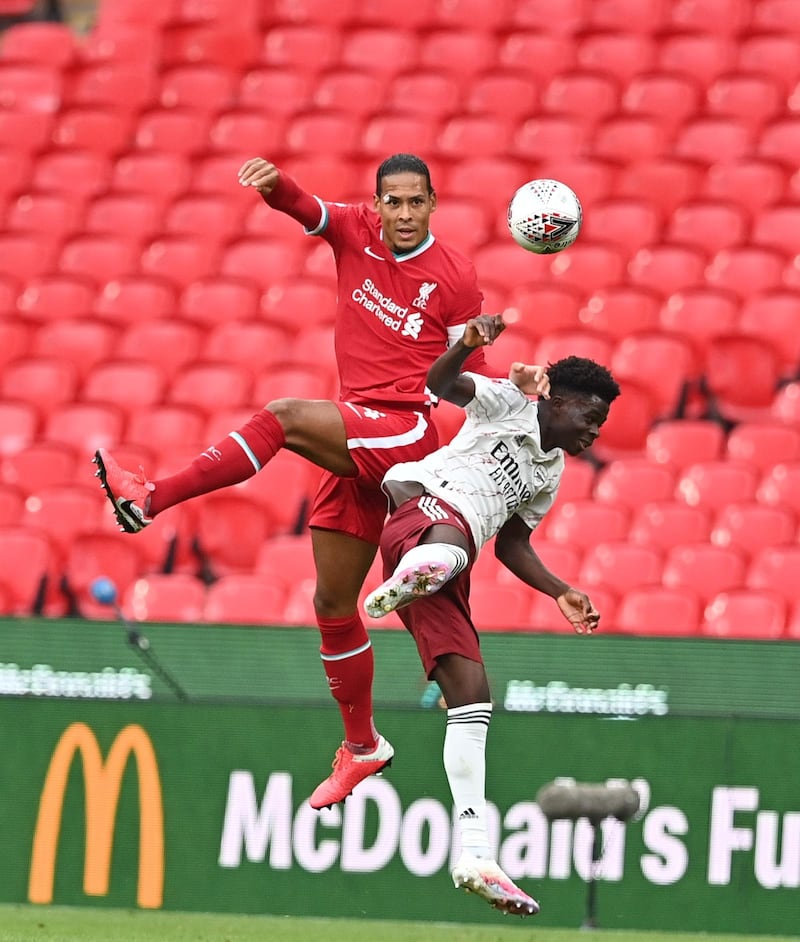 Virgil van Dijk – 6, Had the ball in the net early on, but his goal was chalked off for offside at a free kick. Rusty in possession on occasion. EPA