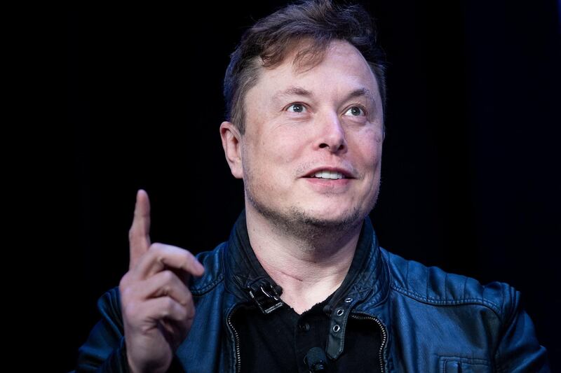 (FILES) In this file photo Elon Musk, founder of SpaceX, speaks during the Satellite 2020 at the Washington Convention Center on March 9, 2020, in Washington, DC. Tesla began officially accepting bitcoin as currency to purchase electric autos, Chief Executive Elon Musk said on March 24, 2021 a with bitcoin," Musk said on Twitter, implementing a plan announced in February to accept the cryptocurrency as a form of payment.

 / AFP / Brendan Smialowski
