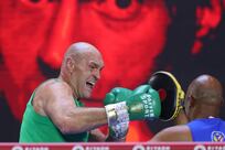 Tyson Fury 'on top of the world' ahead of Oleksandr Usyk showdown in Riyadh
