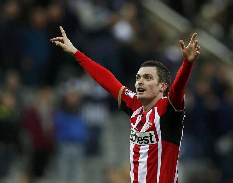Adam Johnson, the Sunderland winger, has scored three goals in as many years at St James’ Park. Andrew Yates / Reuters