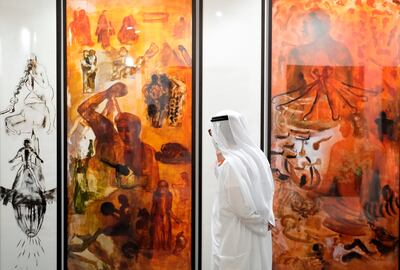 Benedetta Ghione, Art Dubai's executive director, says: 'Collaborating with our colleagues and friends in Dubai is at the heart of what we do, but we also aim to reflect our wider role as convener of great minds and thinkers across the Global South'. AP Photo