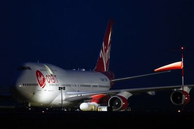 A British Virgin Orbit mission ended in failure on January 10. Reuters 