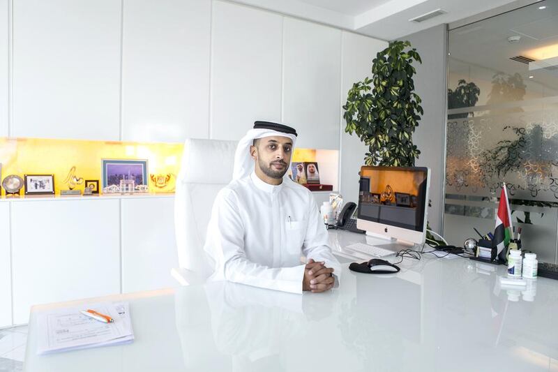 Ahmed bin Sulayem is the executive chairman of the Dubai Multi-Commodities Centre. Reem Mohammed / The National