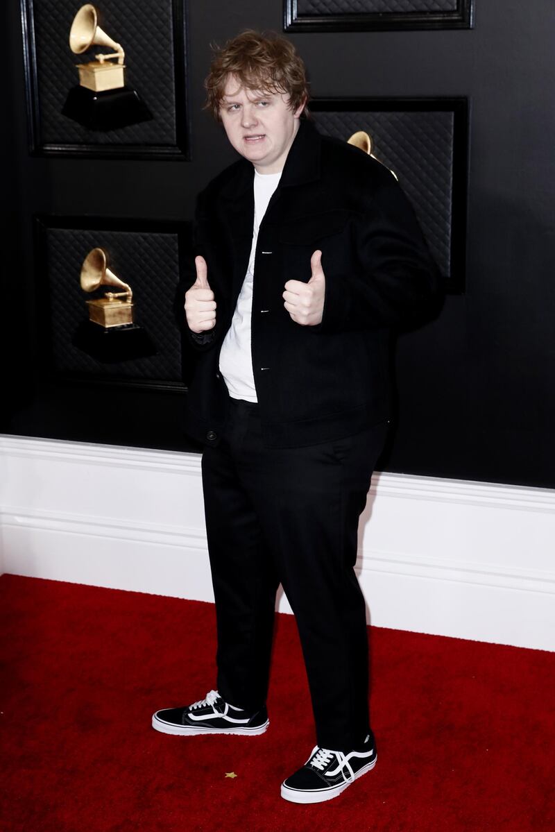 Lewis Capaldi arrives for the 62nd Annual Grammy Awards ceremony at the Staples Center in Los Angeles, California, USA, 26 January 2020.  EPA