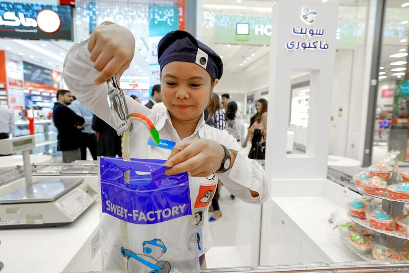 The food and beverage segment led growth in the UAE's retail sector during the first quarter, Majid Al Futtaim's study showed. Victor Besa / The National