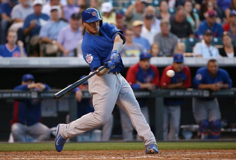 Javier Baez is one among a trio to hit three homers in their first three games in the majors. Getty Images