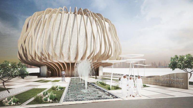 The Omani pavilion at Expo 2020 Dubai. Courtesy: Expo 2020