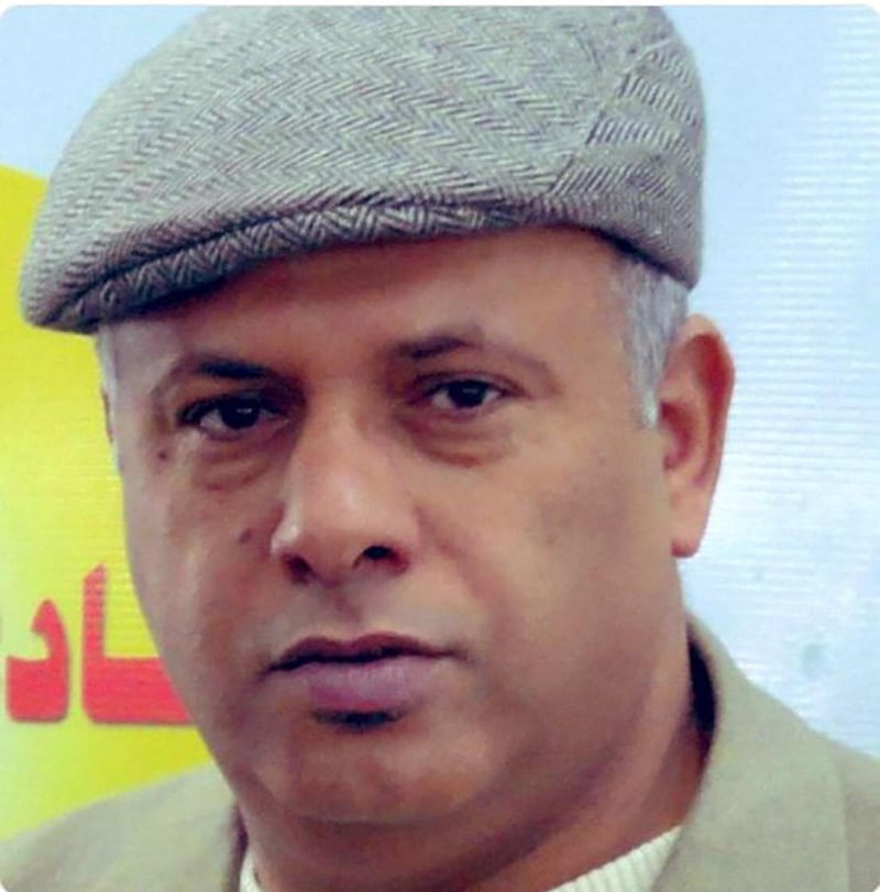 Iraqi poet Alaa Mashzoub was shot dead in the Holy city of Karbala this month. Facebook. 