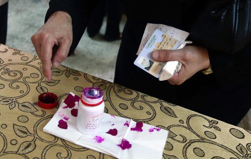 Polling stations opened at 0600 GMT for 53 million registered voters. Marwan Naamani/AFP Photo
