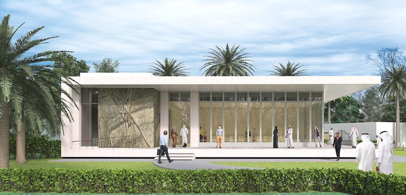 A rendering of The Cultural Hub Manarat Al Saadiyat. Courtesy TCA