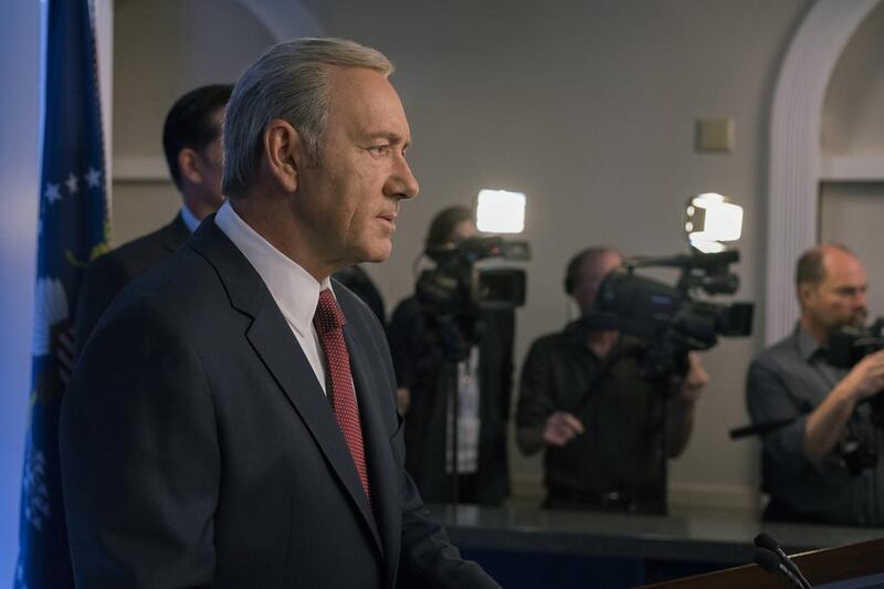 Kevin Spacey in House of Cards. David Giesbrecht / Netflix