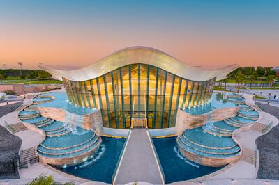 The Deep Dive Dubai building is shaped like an oyster in a nod to the UAE's pearl diving heritage.