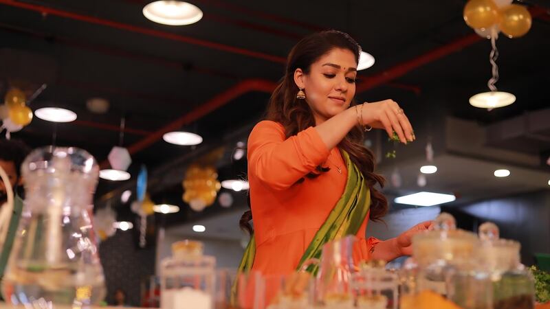 Bollywood star Nayanthara plays a character desperate to become India's best chef. Photo: Zee Studios