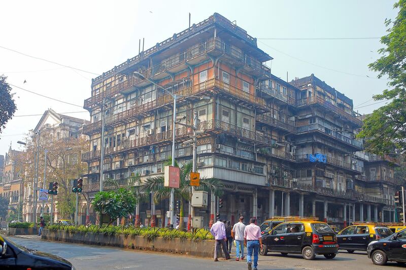 03 March 2018 - Mumbai - INDIA.
The iconic Esplanade Mansion Located at Kala Ghoda  is in tatters now.

(Subhash Sharma for The National)