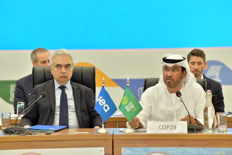 'Cop28 represents a milestone opportunity for the world to come together,' Dr Sultan Al Jaber, UAE Minister of Industry and Advanced Technology and President-designate of Cop28. Photo: Wam