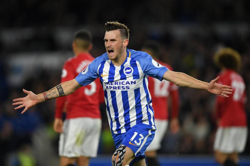 Striker: Pascal Gross (Brighton) – It was fitting the bargain buy of the season scored the goal that kept Brighton up with Friday’s winner against Manchester United.  Mike Hewitt / Getty Images