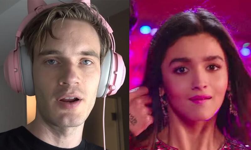 PewDiePie, left, had the most subscribed YouTube channel for over five years while T-Series, right, has recently overtaken him with its channel that show videos of Bollywood music and trailers.
