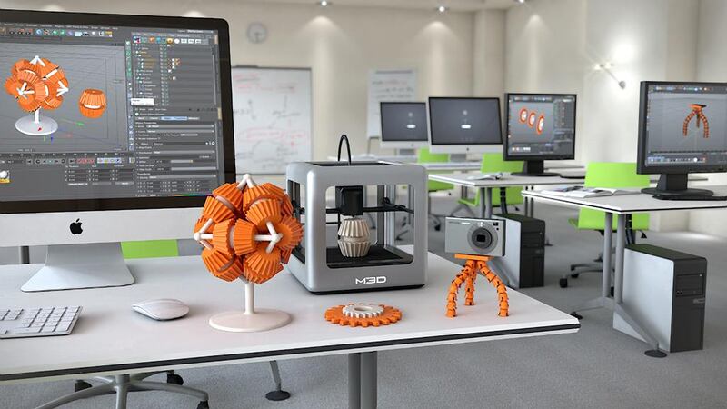 Dubai Holding on Monday launched the International Centre for 3D Printing at Dubai Industrial City. Courtesy Dubai Holding