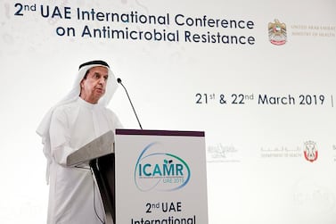 Dr Hussein Al Rand hails government efforts to reduce misuse of antibiotics. Courtesy Ministry of Health and Prevention. 