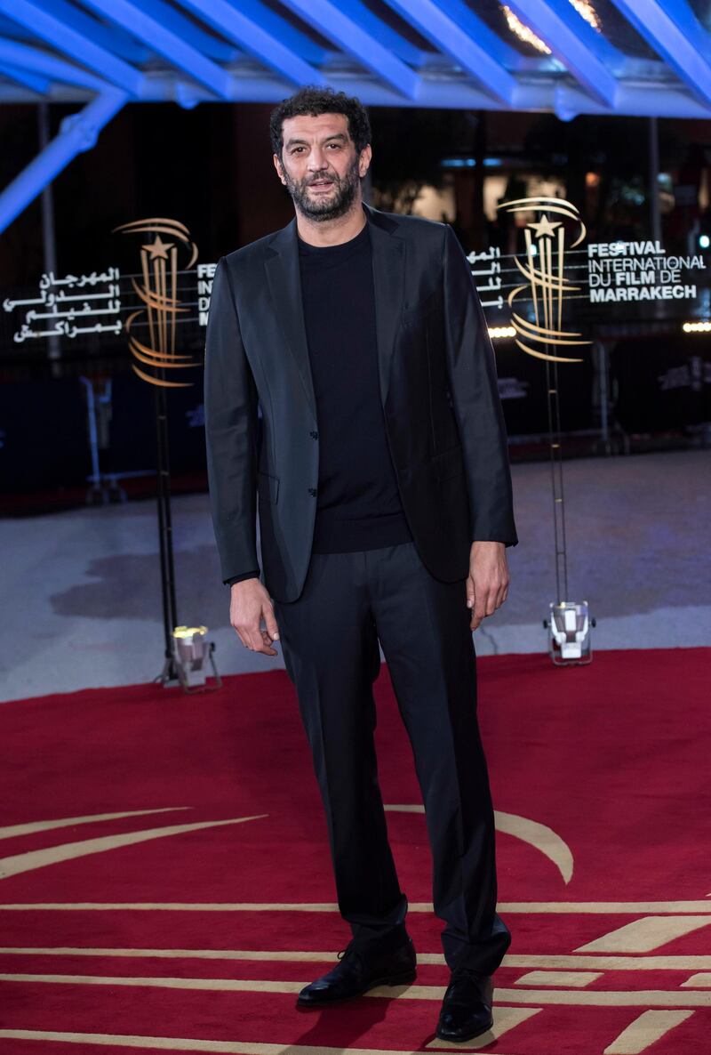 French actor Ramzy Bedia attends the screening of 'The Irishman' during the 18th annual Marrakech International Film Festival, in Marrakech, Morocco, on Monday, December 2, 2019. EPA