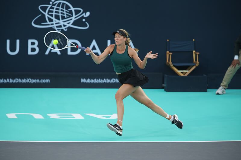Danielle Collins defeated former World No 1 Naomi Osaka in the first round.