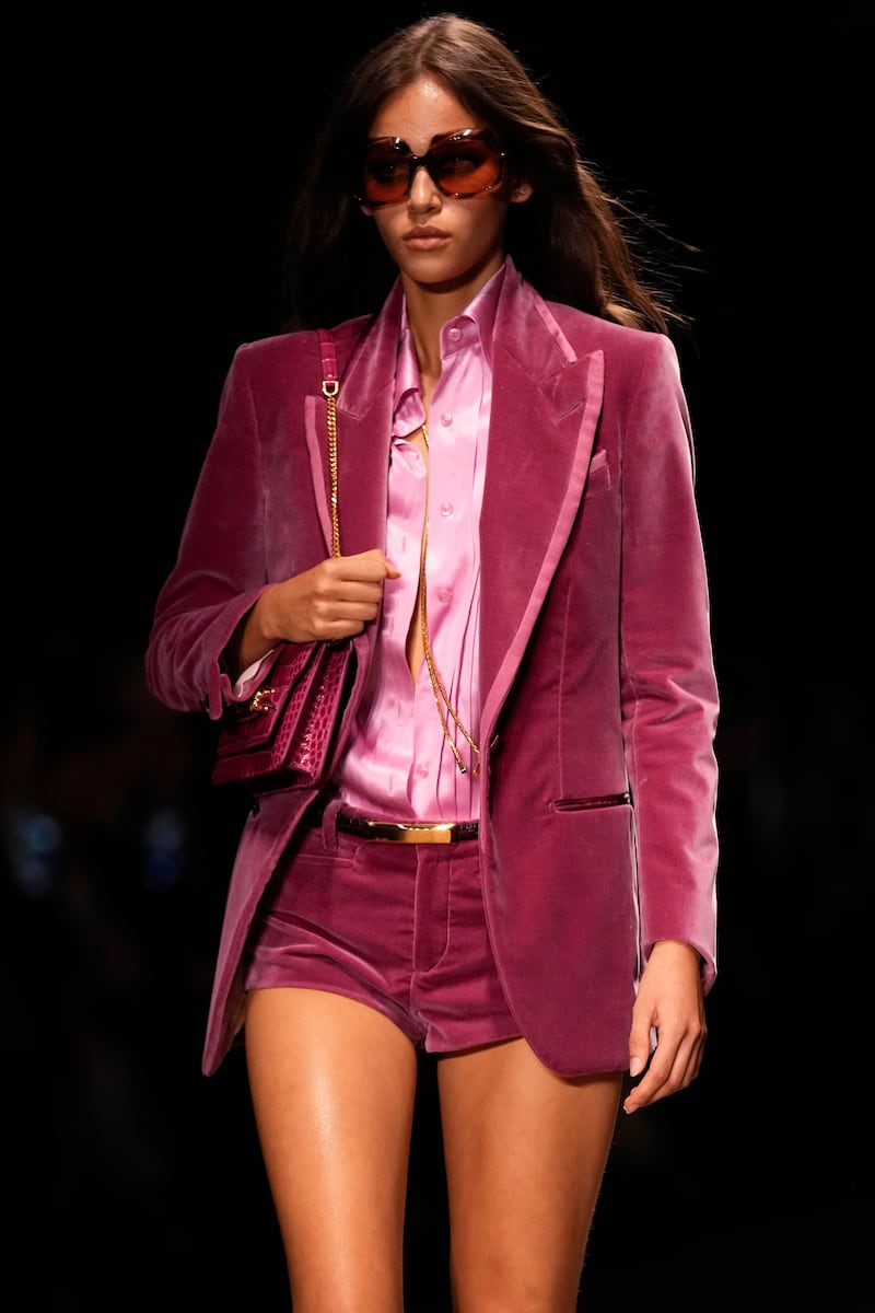 Classic tailoring at Tom Ford. AP 