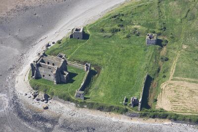 The 14th-century Piel Castle, which is also at risk, is located on a rapidly eroding low-lying island about a kilometre from the coast of Morecambe Bay. PA 